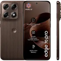 Motorola Edge 70 Pro 5G Smartphone, 512 GB/12 GB, Chicory Coffee