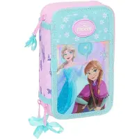 Disney Frozen Die Eiskönigin Anna & Elsa - Mäppchen Federmappe, 37 Teile 3-fach gef
