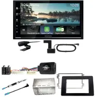 Kenwood DMX7722DABS Android Auto CarPlay Einbauset für Renault Master 3 ab 2019