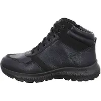 Jomos Herren Echtleder Schnürstiefel schwarz, Herren:50 EU