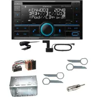 Kenwood DPX-7300DAB Bluetooth Digitalradio USB CD Einbauset für Mercedes ML W163