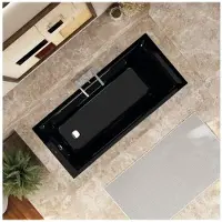 Kaldewei Badewanne PURO NEXT 1420 160 x 70 cm schwarz glänzend 142000010701