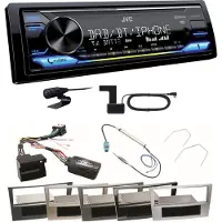 JVC KD-X472DBT Digitalradio USB MP3 FLAC Einbauset für Astra H Corsa D Zafira B