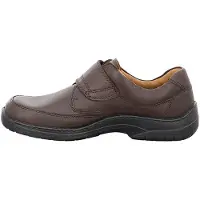 Jomos Feetback Slipper in Übergrößen Braun [D2C] 406203 44 355 große Herrenschuhe
