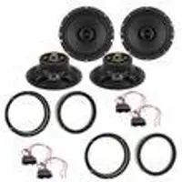 ESX SIGNUM SXE-62 Lautsprecher Einbauset für Up Mii Skoda Citigo vorne hinten