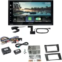 Kenwood DMX7722DABS Android Auto CarPlay Einbauset für Mercedes W211 CLS W219