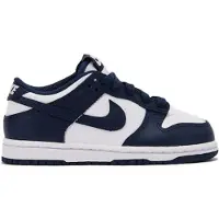 Nike Dunk Low White Midnight Navy (PS) - EU 29.5