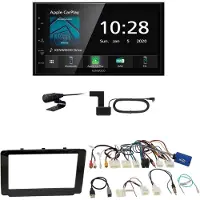 Kenwood DMX-5020DABS CarPlay Android Auto Einbauset für Toyota Hilux 2016-2019