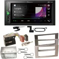 Pioneer DMH-A3300DAB Bluetooth DAB+ Einbauset für Ford Focus Fusion Galaxy S-Max