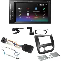 Pioneer DMH-A240DAB USB MP3 Bluetooth Digitalradio Einbauset für Nissan NV300