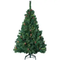 FÉÉRIC LIGHTS AND CHRISTMAS Künstlicher Weihnachtsbaum auf Metallständer, dicht, 150 cm