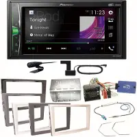 Pioneer DMH-A3300DAB DAB+ USB Einbauset für Opel Astra H Corsa D Zafira B Antara
