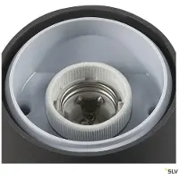 SLV Grafit Pole Round Pollerleuchte Anthrazit