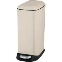 Wenko Treteimer Mod. Design 20 L, Creme, mit herausnehmbarem Einsatz