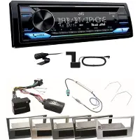 JVC KD-DB912BT Digitalradio Bluetooth Einbauset für Astra H Corsa D Zafira B