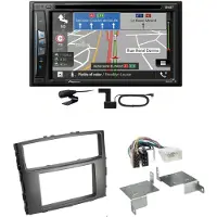Pioneer AVIC-Z730DAB USB Digitalradio Einbauset für Mitsubishi Pajero bis 2014