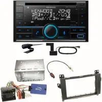 Kenwood DPX-7300DAB Bluetooth DAB CD USB Einbauset für Mercedes Viano Vito W639