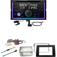 JVC KW-DB95BT Bluetooth Digitalradio USB CD Einbauset für Opel Movano ab 2019