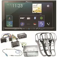 Pioneer SPH-DA230DAB Bluetooth Carplay Android Auto USB Einbauset für Opel Astra J