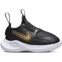 Nike Flex Runner 3 Black White Metallic Gold (I) - EU 17
