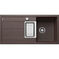 BLANCO METRA 6 S, Top-mount, Eckig, Edelstahl, 100 cm, 50 cm, 19 cm