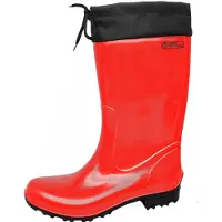 Bockstiegel Damen Gummistiefel Regenstiefel Sara – Stiefel Gummistiefel für Frauen in Rot Größe 41