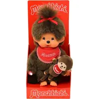 Monchhichi 20cm Mother Girl + Mini MCC
