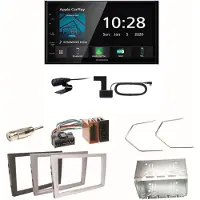 Kenwood DMX5020DABS CarPlay Einbauset für Opel Omega B Meriva A Agila Vivaro
