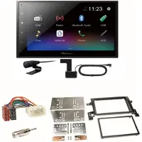 Pioneer DMH-A340DAB Digitalradio Bluetooth Einbauset für Suzuki Grand Vitara JT