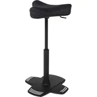 Topstar Stehhilfe Sitness Falcon, beweglich zu allen Seiten, sitzhöhenverstellbar, schwarz