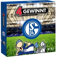 Winning Moves 4 Gewinnt FC Schalke 04 Strategie Spiel Fußball Brettspiel Gesellschaftsspiel