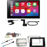 Pioneer SPH-DA77DAB CarPlay Android Auto DAB+ Einbauset für Opel Movano ab 2019