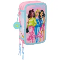 Barbie - Painterly - Mäppchen Federmappe, 37 Teile, 3-fach gefüllt