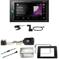 Pioneer DMH-A3300DAB USB DAB+ MP3 Autoradio Einbauset für Opel Movano ab 2019