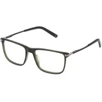 FILA VFI993 Verde trasparente lucido 54/17/145 Herren Brillen