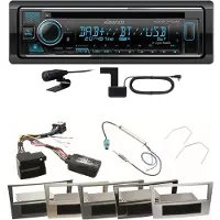 Kenwood KDC-BT740DAB Digitalradio USB CD Einbauset für Astra H Corsa D Zafira B
