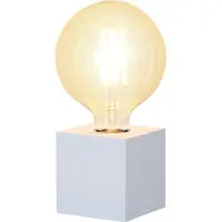 Star Trading - Holz-Leuchte "Kub", mit E27 Fassung, mit Schalter; 296-33