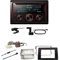 Pioneer FH-S820DAB USB Bluetooth DAB+ CD Einbauset für Renault Master 3 ab 2019