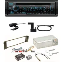 Kenwood KDC-BT950DAB Bluetooth Digitalradio CD Einbauset für Audi A3 8L A6 4B