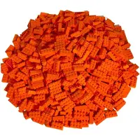 LEGO 2x4 Steine Bausteine Orange - 3001 NEU! Menge 1000x
