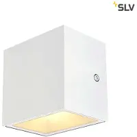 SLV 1002033 SITRA CUBE WL LED Outdoor Wandaufbauleuchte weiß IP44 3000K 10W