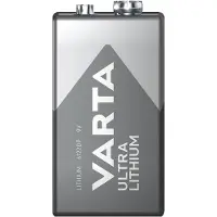 Varta - Batterie 9V Lithium Professional | Blasen Sie ein 1 Stück | 10 Stück