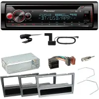 Pioneer DEH-S720DAB DAB+ MP3 CD Einbauset für Opel Vectra C Signum Corsa Combo