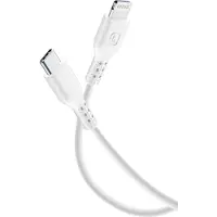 Cellularline Power Cable 60cm - USB-C to Lightning, 0,6 m, Lightning, USB C, Weiß, 32 g, 600 mm