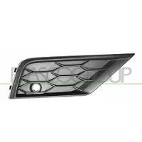 PRASCO Lüftungsgitter Grill Stoßfänger für VW TIGUAN (AD1) mit Loch/Löchern für Einparkhilfe