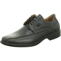 Jomos Herren Derby 206202 23 000 echt Leder schwarz 41 EU