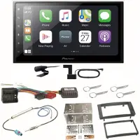 Pioneer SPH-DA250DAB Bluetooth USB Autoradio Einbauset für T5 2003-2015 Multivan