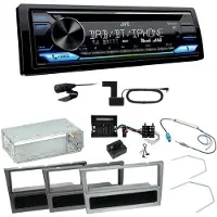 JVC KD-DB912BT Digitalradio Einbauset für Opel Vectra C Meriva Vivaro Combo