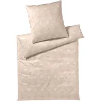 JOOP! Mako-Satin Kissenbezug einzeln Cornflower Charm Farbe Nude Größe 80x80 AL