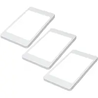 Kalb Material für Möbel kalb | LED 6Watt SET Sensor Küchenleuchte Einbauspot Einbaustrahler warmweiß 3er SET Ohne Sensor